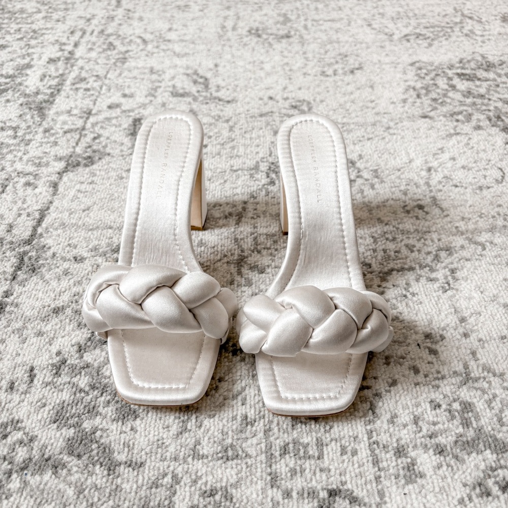 Loeffler Randall Silver Braided Heels - Picture 13 of 14
